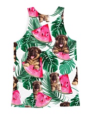 German Shepherd Watermelon 1406 All-over Unisex Tank back