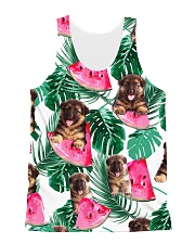 German Shepherd Watermelon 1406 All-over Unisex Tank front