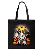 ZEUS - Boston Terrier Halloween - 2508 - A6 Tote Bag thumbnail