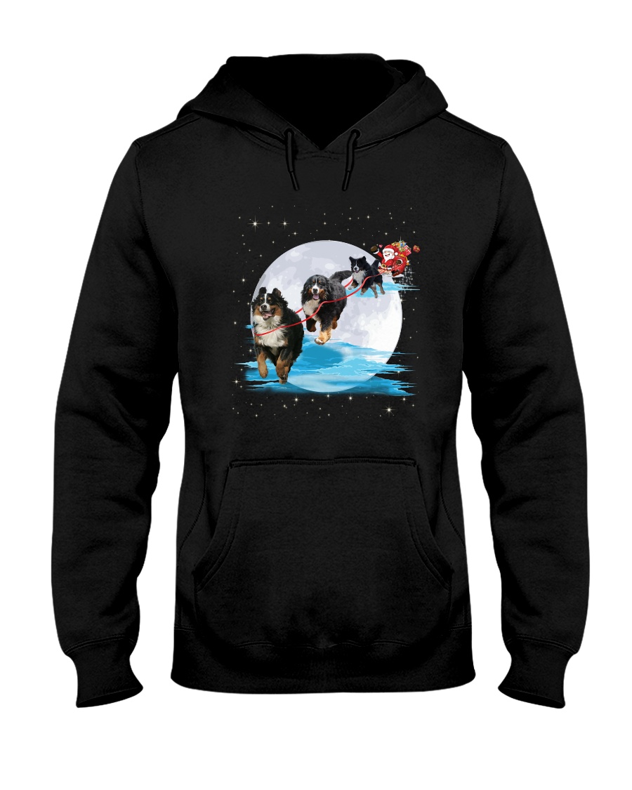 GAEA - Bernese Mountain Dog Santa -1011 - 32 Hooded Sweatshirt