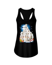 Samoyed Pine Ladies Flowy Tank thumbnail