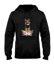 German Shepherd Loves Girl 0204 Hooded Sweatshirt thumbnail