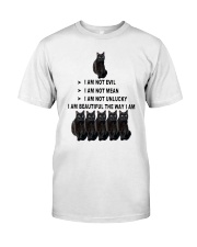 Black Cat Lucky 2305 Classic T-Shirt front