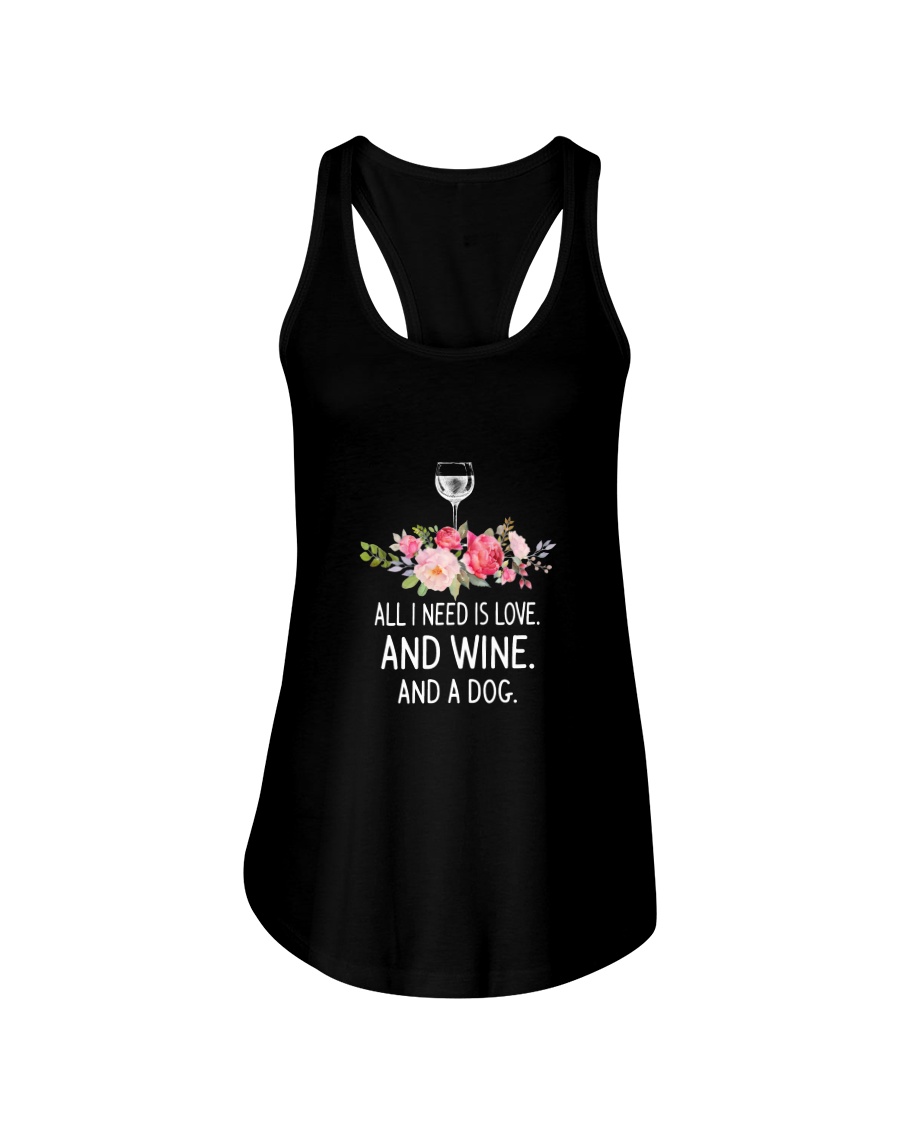 Wine And Dog 2304 Ladies Flowy Tank