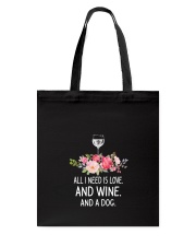 Wine And Dog 2304 Tote Bag thumbnail