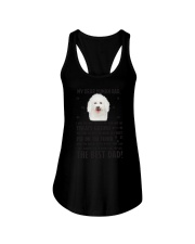 Bichon Frise Human Dad 0206 Ladies Flowy Tank thumbnail