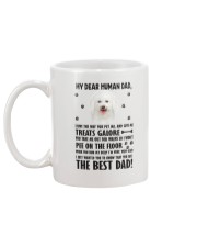 Bichon Frise Human Dad 0206 Mug back