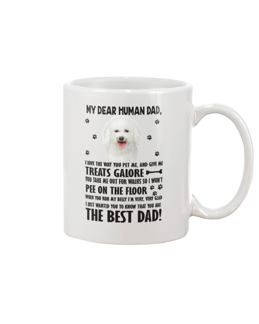 Bichon Frise Human Dad 0206 Mug