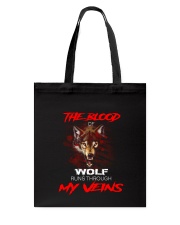 Wolf My Veins 2504 Tote Bag thumbnail
