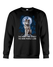 Wolf Find Myself 2905 Crewneck Sweatshirt thumbnail