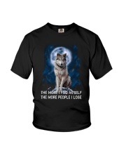 Wolf Find Myself 2905 Youth T-Shirt thumbnail