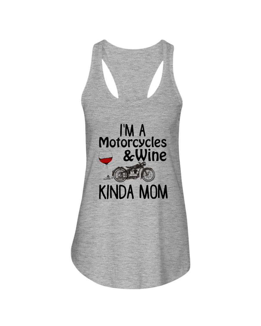 Motorcycles Kinda Mom 2304 Ladies Flowy Tank