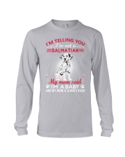 Dalmatian Telling Mom Long Sleeve Tee thumbnail