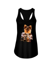 GAEA - Yorkshire Terrier Running 1303 Ladies Flowy Tank thumbnail