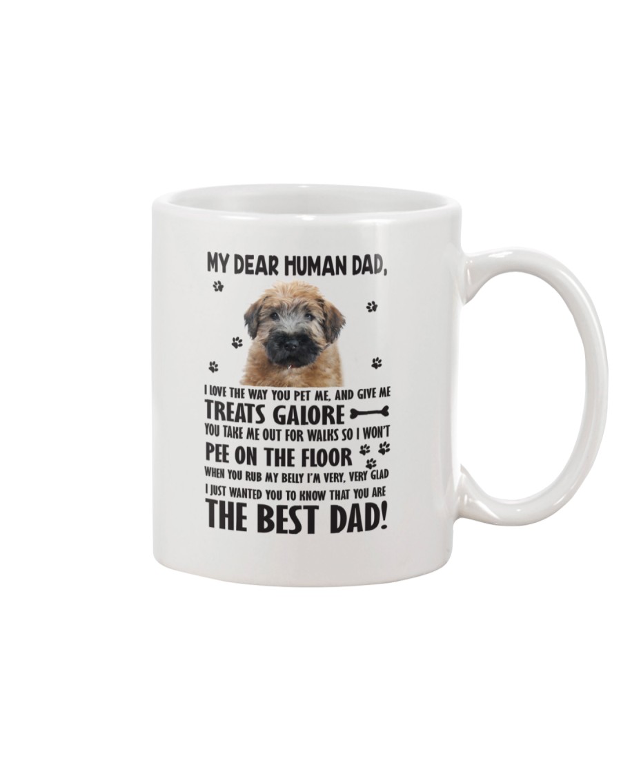 Soft Coated Wheaten Terrier Human Dad 0406 Mug