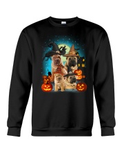Gaea - Shar Pei Halloween - 1608 - 51 Crewneck Sweatshirt thumbnail