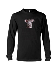 Italian Greyhound Human Dad 0206 Long Sleeve Tee thumbnail
