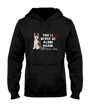 Your Husky Never Be Alone 1306 Hooded Sweatshirt thumbnail