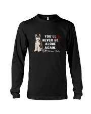 Your Husky Never Be Alone 1306 Long Sleeve Tee thumbnail