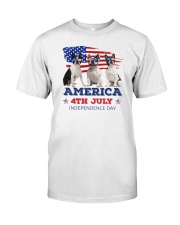 Boston Terrier 4th7 0706 Classic T-Shirt front