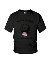 Basketball Love Woman 2104 Youth T-Shirt thumbnail