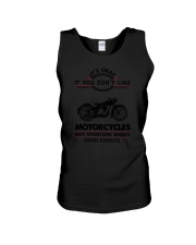 Motorcycles Good Choices 2504 Unisex Tank thumbnail