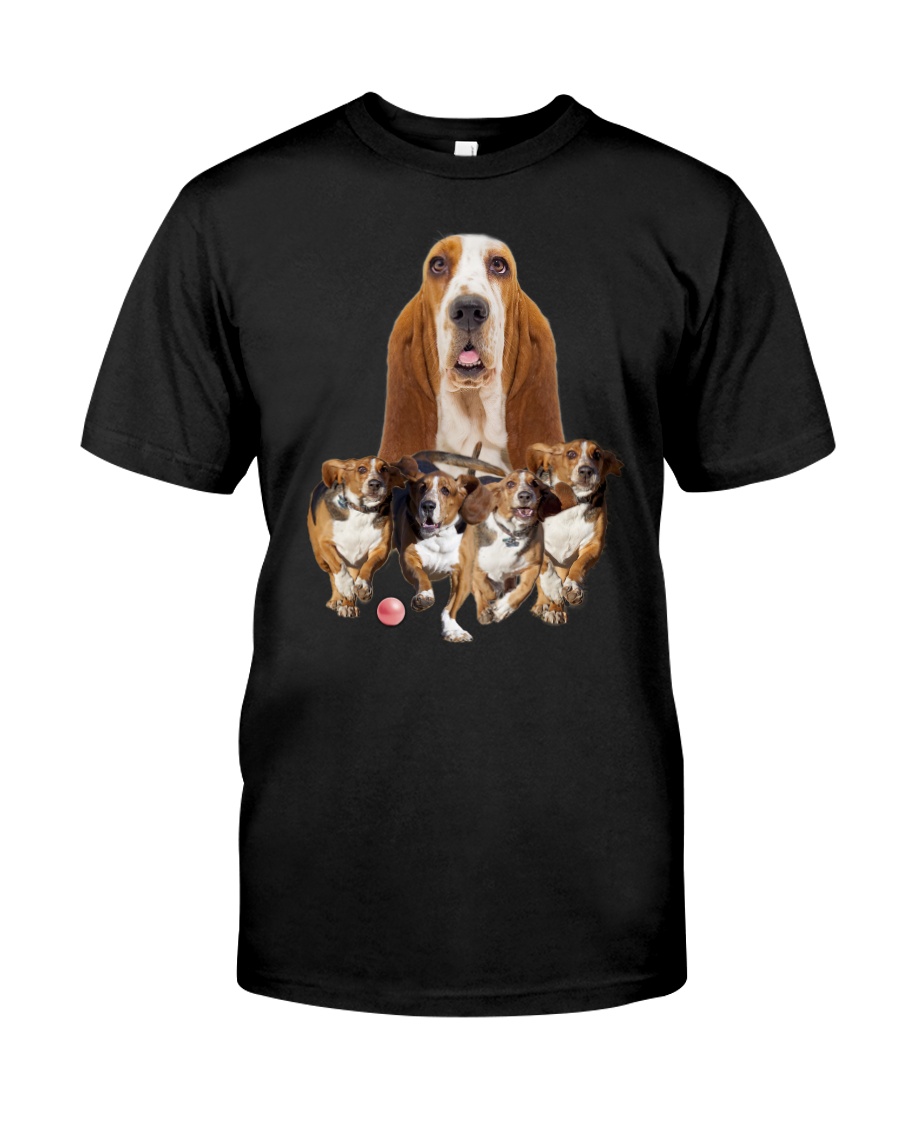 GAEA - Basset Hound Running 1603 Classic T-Shirt