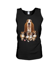 GAEA - Basset Hound Running 1603 Unisex Tank thumbnail