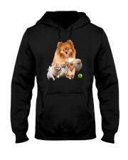 GAEA - Pomeranian Runnig 1403 Hooded Sweatshirt thumbnail