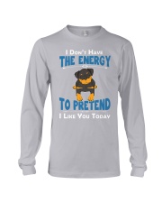 Rottweiler Energy Long Sleeve Tee thumbnail