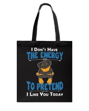 Rottweiler Energy Tote Bag thumbnail