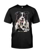 Border Collie Awesome Classic T-Shirt front