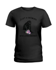 Monkey Love Woman 2104 Ladies T-Shirt thumbnail