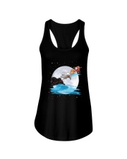 GAEA - Pomeranian Santa - 1011 - 65 Ladies Flowy Tank thumbnail