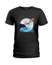 GAEA - Pomeranian Santa - 1011 - 65 Ladies T-Shirt thumbnail