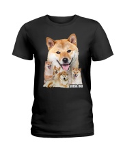 Shiba Inu Awesome Ladies T-Shirt thumbnail