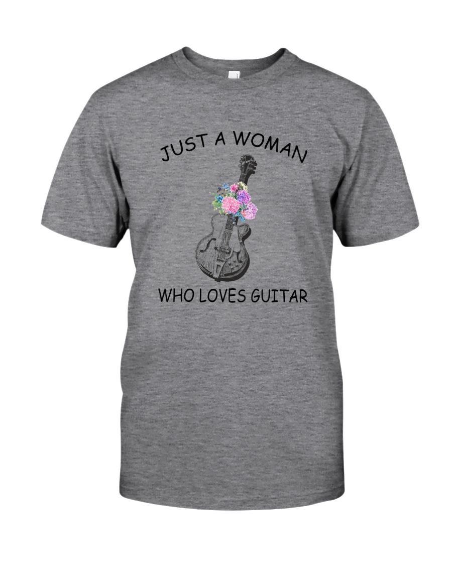 Guitar Love Woman 2104 Classic T-Shirt