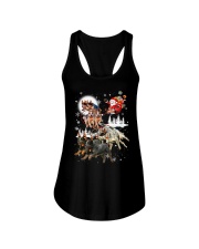 Australian Cattle Dog Reindeers - 0711 - 27 Ladies Flowy Tank thumbnail