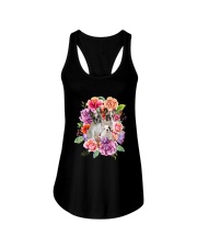 ZEUS - French Bulldog Flower - 1209 - 08 Ladies Flowy Tank thumbnail