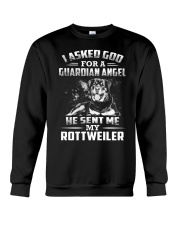 Rottweiler Angel Crewneck Sweatshirt thumbnail