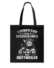 Rottweiler Angel Tote Bag thumbnail