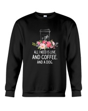 Coffee And Dog 2304 Crewneck Sweatshirt thumbnail