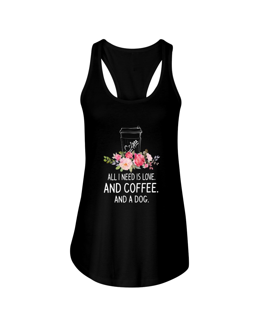 Coffee And Dog 2304 Ladies Flowy Tank