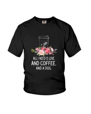 Coffee And Dog 2304 Youth T-Shirt thumbnail