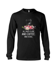 Coffee And Dog 2304 Long Sleeve Tee thumbnail