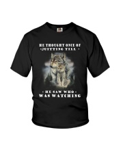 Wolf Watching 2905 Youth T-Shirt thumbnail