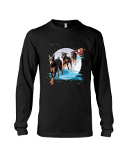 GAEA - Doberman Pinscher Santa - 1011 - 105 Long Sleeve Tee thumbnail