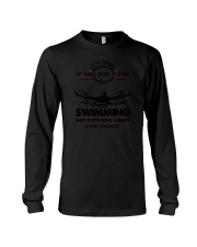 Swimming Good Choices 2504 Long Sleeve Tee thumbnail
