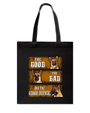 German Shepherd Good Bad Tote Bag thumbnail