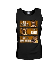 German Shepherd Good Bad Unisex Tank thumbnail